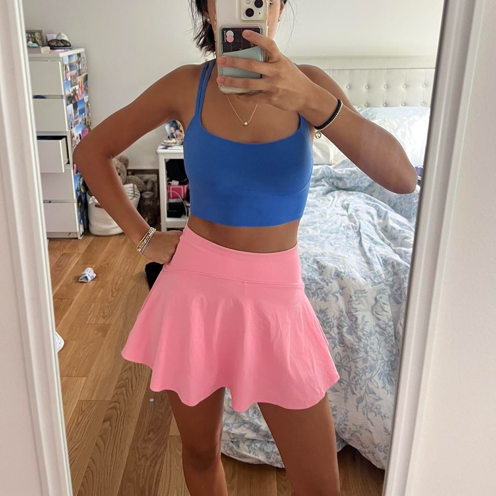 Pink Women's Athletic Skirt